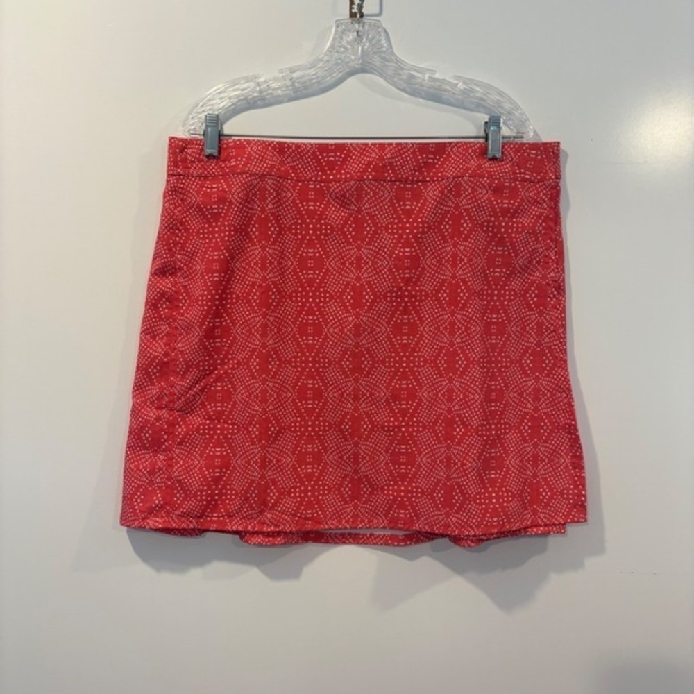 Rip Skirt Hawaii Womens XL Boho Teaberry Geometric Print Skirt